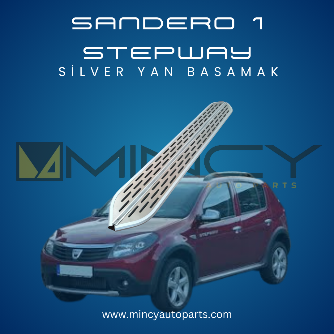DACIA SANDERO 1 STEPWAY Silver Yan Basamak
